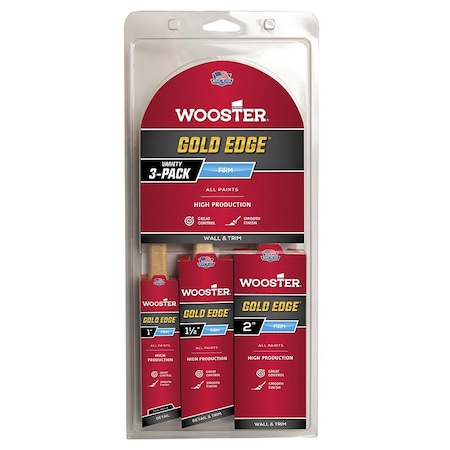 Wooster 3Pk Brush Variety 5239 52390000